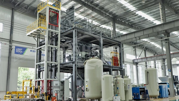 La célèbre société de recyclage de batterie au lithium des États-Unis nous a rendu visite