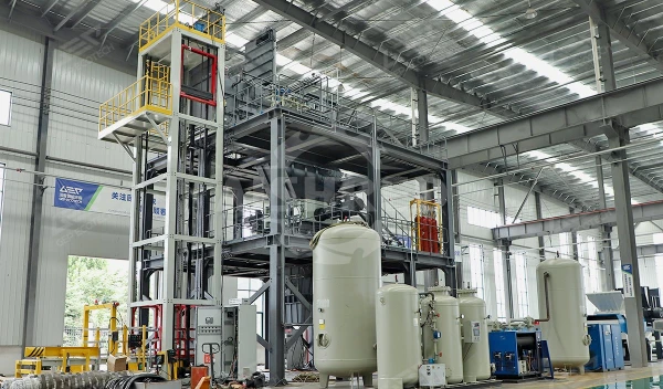 La célèbre société de recyclage de batterie au lithium des États-Unis nous a rendu visite