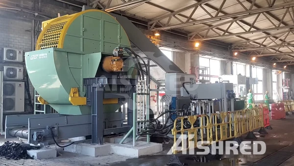 Le déchiqueteur GDT AIShred : une Solution améliorée pour les pneus usagés